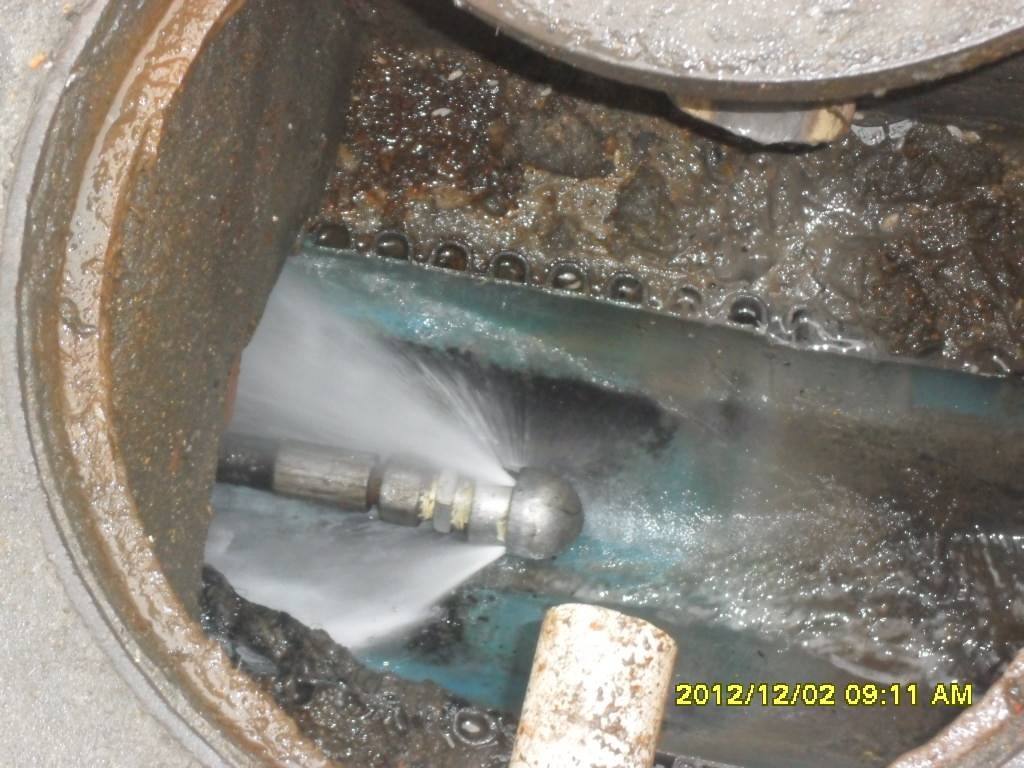 人民路街道污水管道高压清洗