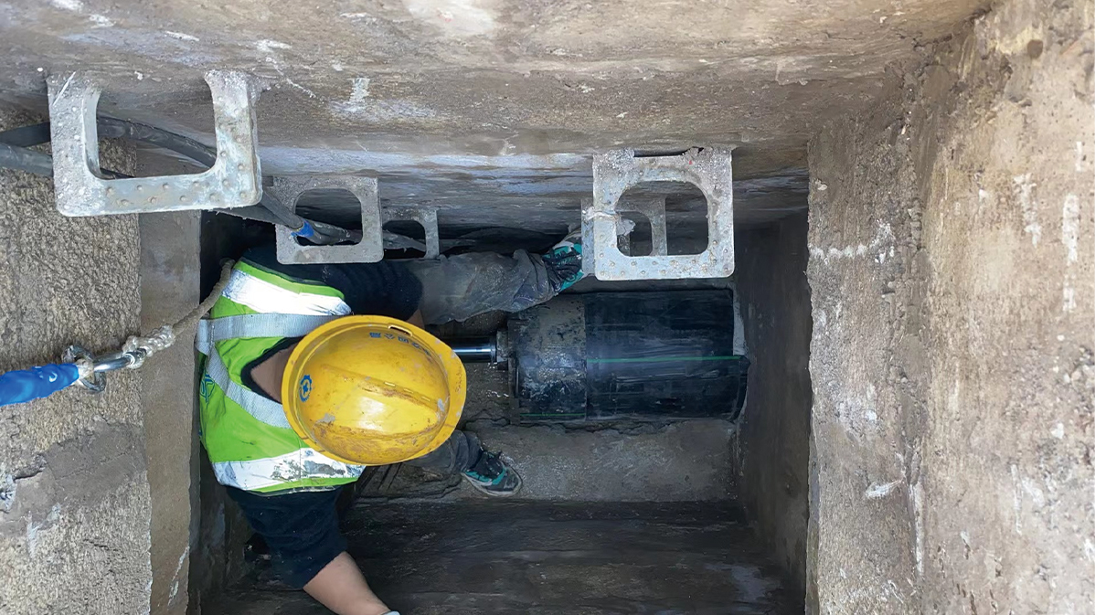 人民路街道HDPE短管内衬法