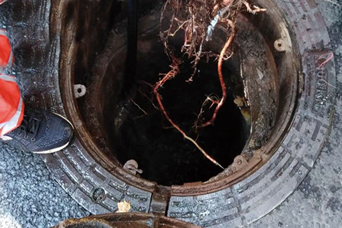 人民路街道管道预处理